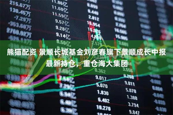 熊猫配资 景顺长城基金刘彦春旗下景顺成长中报最新持仓，重仓海大集团